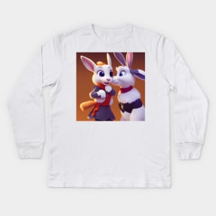 RABBIT Kids Long Sleeve T-Shirt